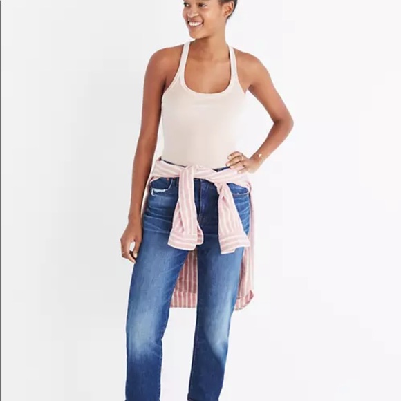 Madewell Velvet Racerback Bodysuit - Picture 2 of 13